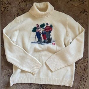 Vintage 80s Lauren Ralph Lauren Ski Sweater